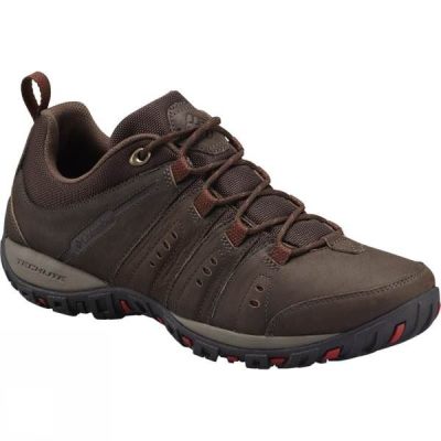 Zapatos Columbia Woodburn II Plus Hombre Marrones Oscuro - Chile EDA782103